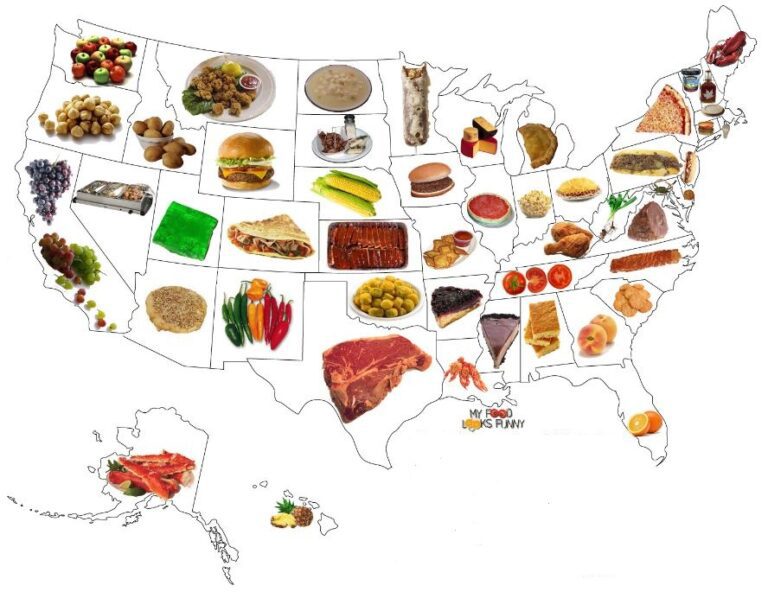 State Food Rankings: California Has Best Food; North Dakota Worst