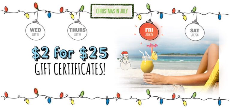 Christmas In July At Restaurant.com: $25 Gift Certificates For Only $2