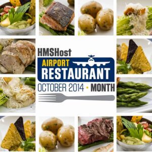 a collage of food and a picture of a restaurant