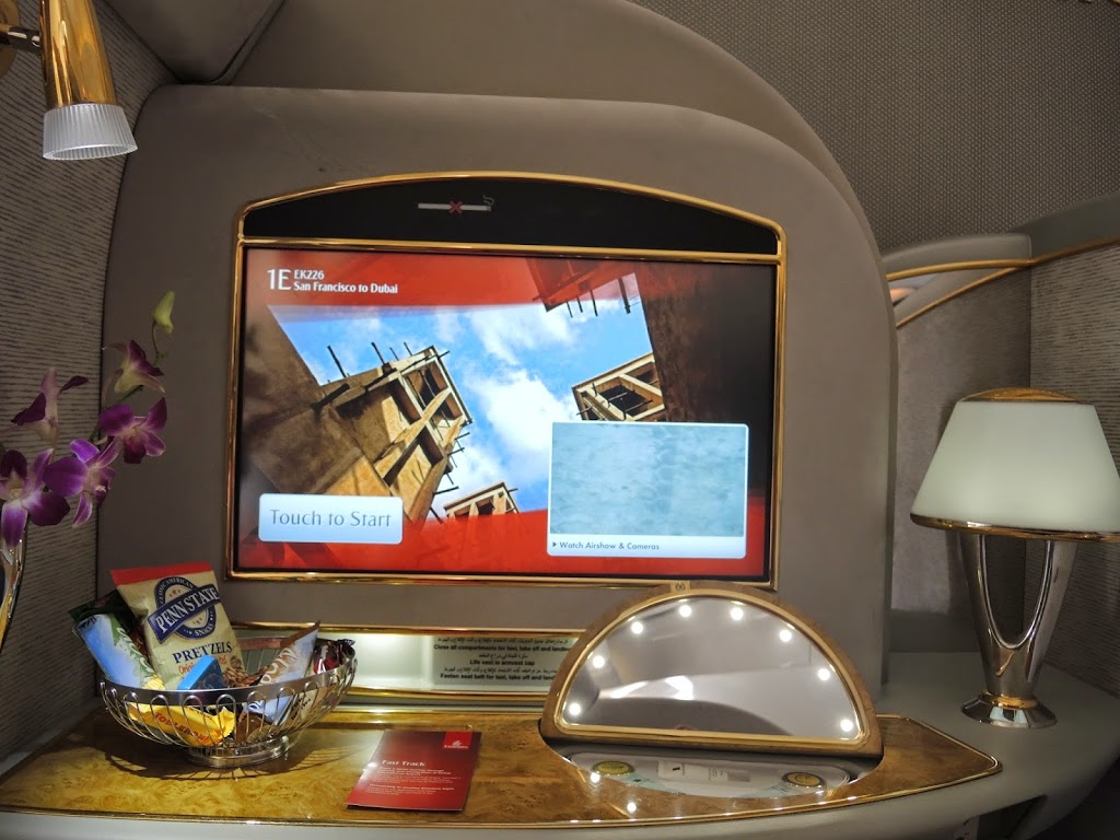 emirates first class san francisco reviews