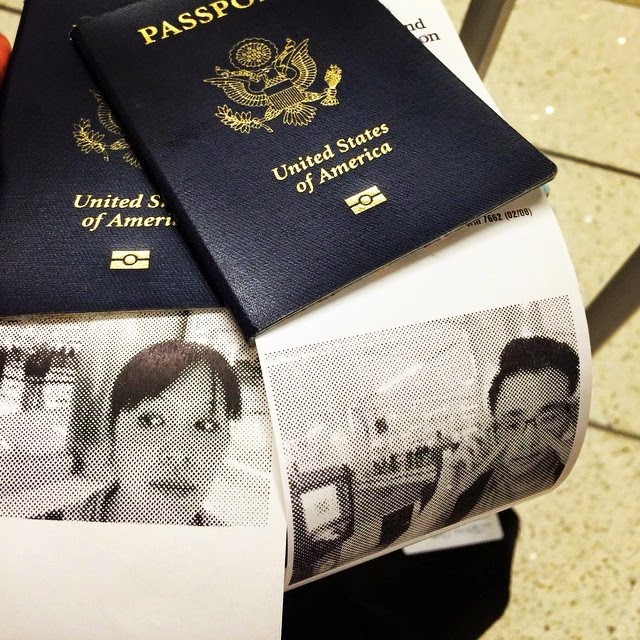 a passport and a photo of a man