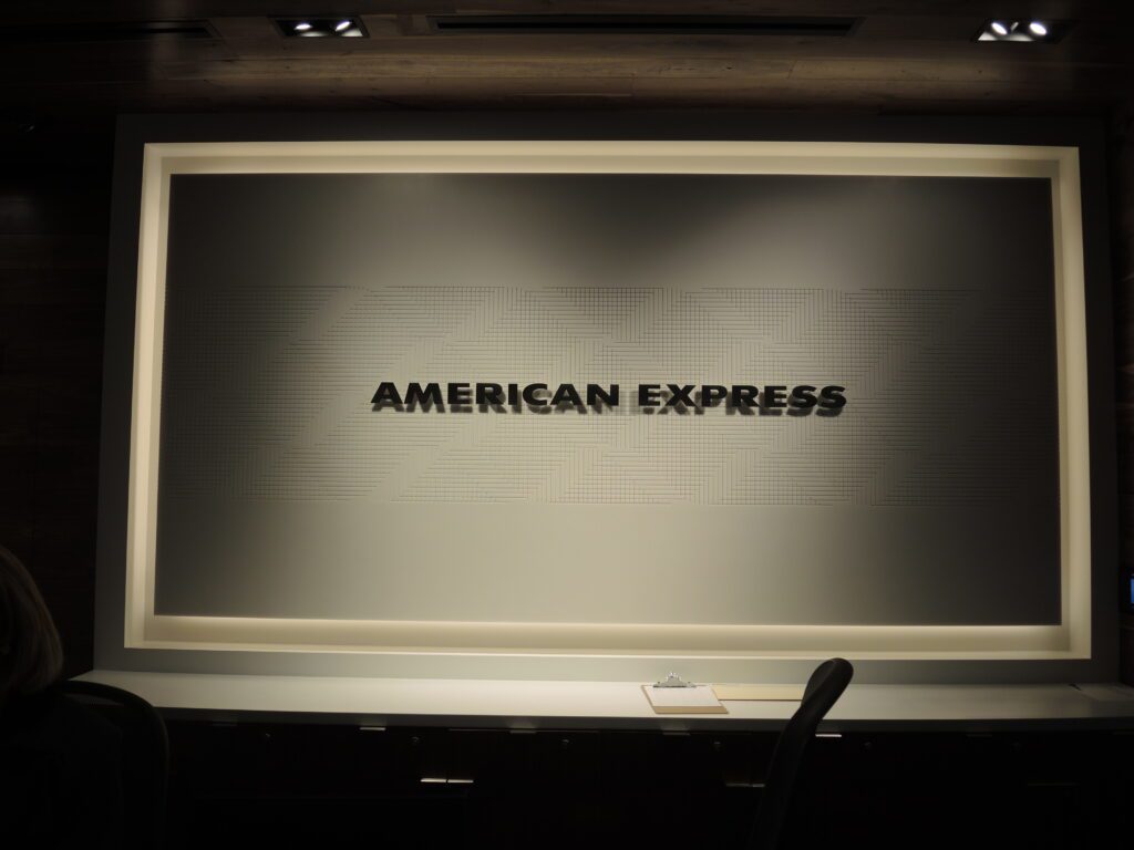 American Express Centurion Lounge SFO checkin