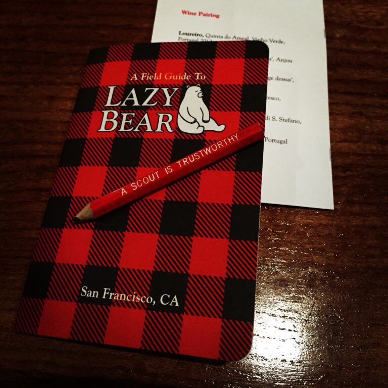 Dining Review: Lazy Bear, San Francisco