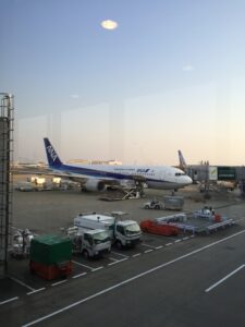 an airplane on the tarmac