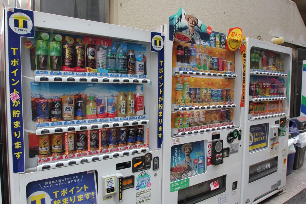 ginza kagari ramen vending machines