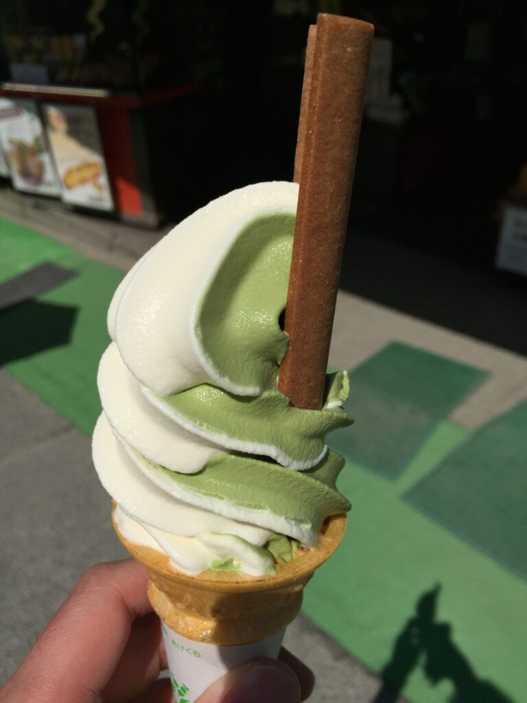 kyoto green tea ice cream
