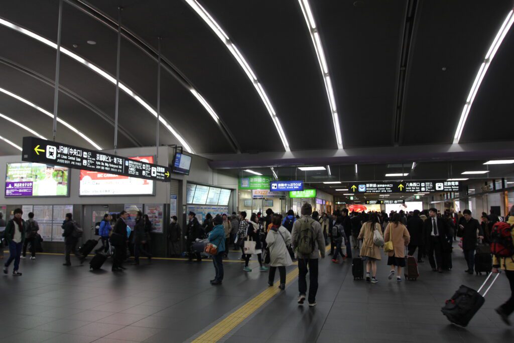 kyoto train station 3