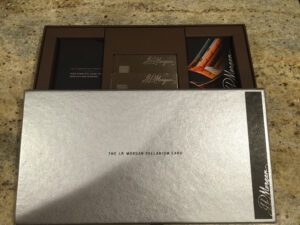 a box with a silver cover