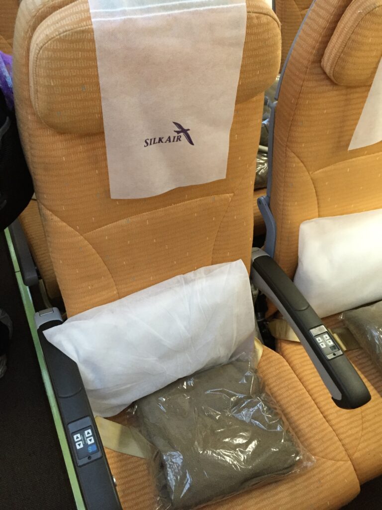 silk air seat