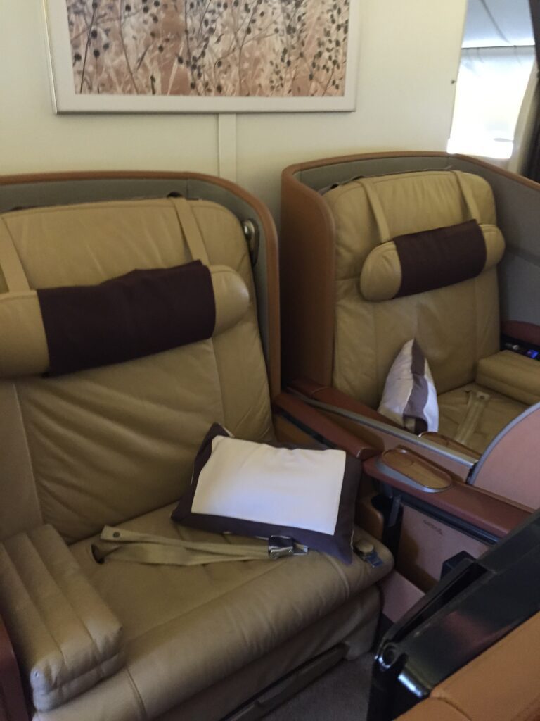 singapore airlines first class sfo seats 1