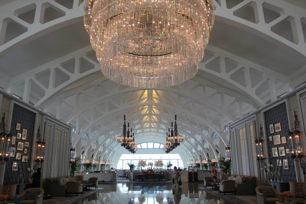 singapore fullerton bay hotel lobby