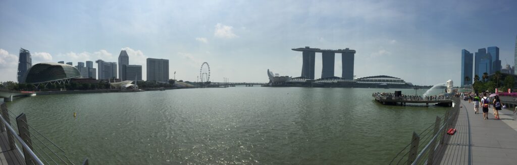 singapore panoramic skyline