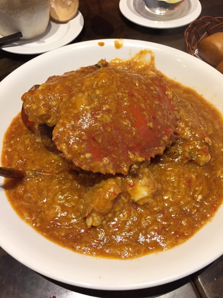 singapore red house seafood chili crab