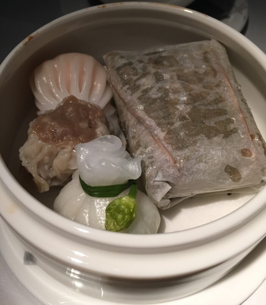 cathay pacific first class hong kong to new york dim sum