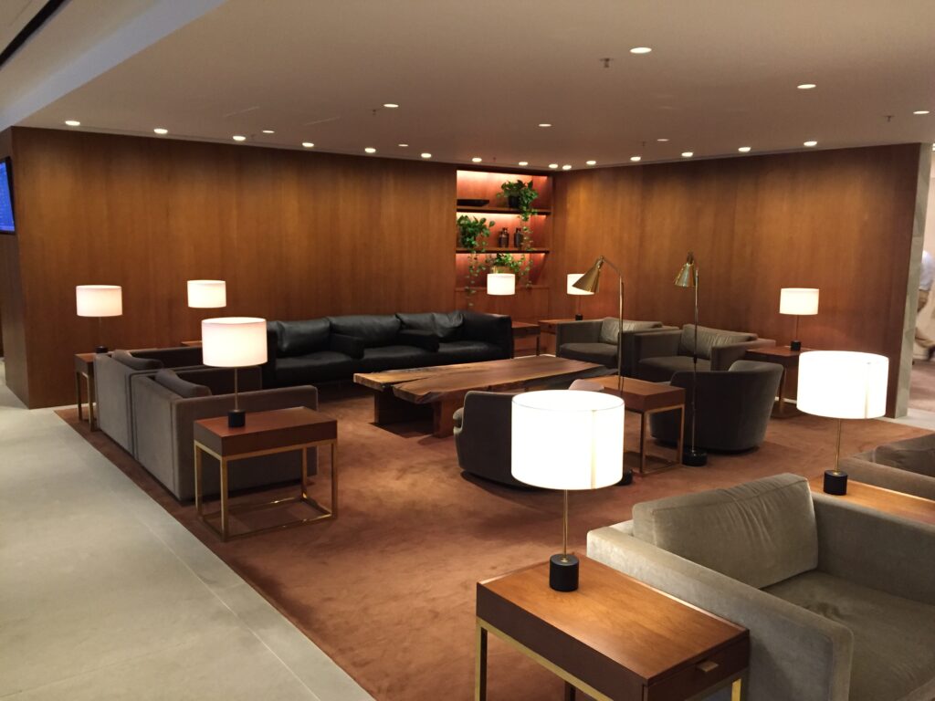 cathay pacific the pier first class lounge seating 2