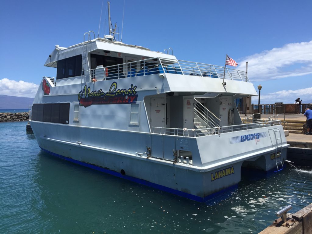expeditions lahaina ferry maui lanai Hungry for Points